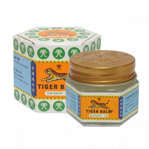 Tiger balm and its packaging